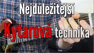 Nejdůležitější kytarová technika [upl. by Harl]