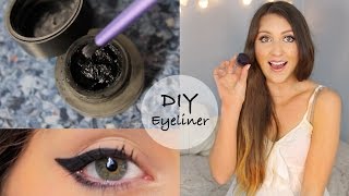 Homemade Gel Eyeliner ♡ Natural Crueltyfree [upl. by Kylstra]