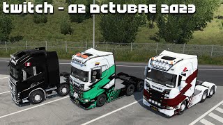 ETS2 🚚TruckersMP🚚Lunes de Ruta por ProMods 🔵Zepeliann 🔵Twitch 021023 [upl. by Nelle868]