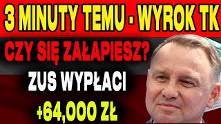 TO SIĘ DZIEJE TERAZ EMERYCI MASOWO SZTURMUJĄ ZUS GIGANTYCZNE WYPŁATY RUSZYŁY JESTEŚ NA LIŚCIE [upl. by Akcirderf389]