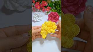 Flor 🌼 Tejida a Crochet flower Crochet [upl. by Goldshlag]