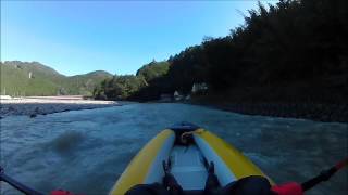 静岡県 気田川（宮川橋～秋葉神社前） カヤック動画 by Panasonic HXA100 [upl. by Durrett]