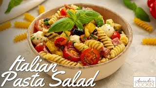 Italian Pasta Salad  INCREDIBLY TASTY SUMMER RECIPE [upl. by Ier300]