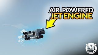 Making An Air Powered Engine in Stormworks  Stormworks Space DLC [upl. by Allie764]