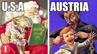 10 WEIRD Holiday Traditions From Around The World [upl. by Haduj]