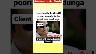 Advocates Called his Fees From Client CaseCrafters4104 status shortvideo judiciary [upl. by Noremmac]