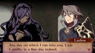 Fire Emblem Fates Conquest  Camilla amp Laslow Support Conversations [upl. by Mason420]