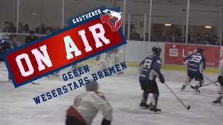 Eishockey LIVE  ECW Sande  Weserstars Bremen  20022022 [upl. by Irak106]