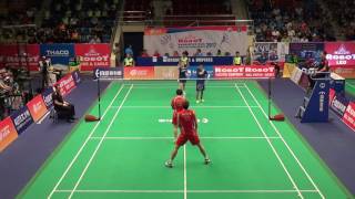 Asia Mixed Team Championships 2017  SF  Japan vs China  Mixed Doubles [upl. by Bozuwa774]