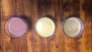 Quick recipe Colored almond milk from the Middle Ages [upl. by Anelram]