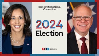 Tim Walz Bill Clinton and Nancy Pelosi speak at day 3 of DNC  NPR [upl. by Editha494]