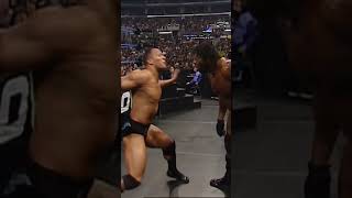 The Rock punches Booker T [upl. by Oruntha587]