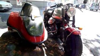 moto guzzi california mit seitenwagen [upl. by Ardnait]