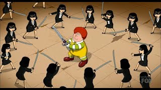 Family Guy  Peter McDonald Vs Tricia Takanava 88s Kill Bill [upl. by Marne]