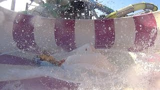 Arrepius Bowl Water Slide at Beach Park [upl. by Avram267]