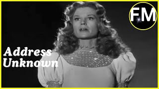 Address Unknown 1939 Full Movie  Feature Movie [upl. by Evin]