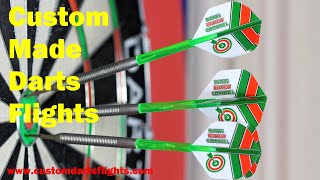 Custom Made Darts Flights From customdartsflights com [upl. by Neliak]