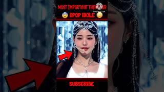 HOW TO BECOME KPOP IDOL 😳 MOST IMPORTANT RULE 😱 jennie taehyung kpop bts shorts [upl. by Colbert]