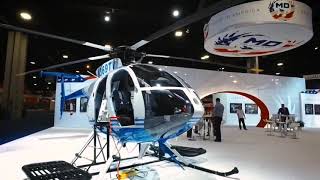 Glass Cockpit MD530F Walk Around HeliExpo 2019 [upl. by William]