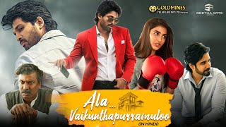 Ala Vaikunthapurramuloo Hindi Dubbed Full Movie  Allu Arjun Pooja Hegde  GoldminesFacts amp Review [upl. by Yromem]