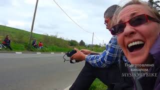 Racing TT island of a man people reactions at top speed 2018 [upl. by Noak]