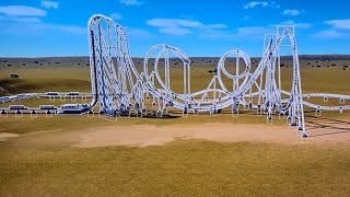 I created a Gerstlauer Infinity Coaster on Planet Coaster [upl. by Inesita]