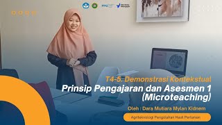 Praktik Microteaching Pendekatan CRT Culturally Responsive Teaching  Dara Mutiara Mylan Kidnem [upl. by Brandenburg]