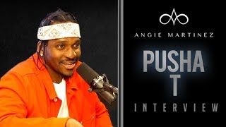 Pusha T Talks Good Music Presidency Kanye Nas Tour  Friday Album Release [upl. by Bond]