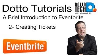 Eventbrite Tutorial 2  Tickets [upl. by Ynamreg770]