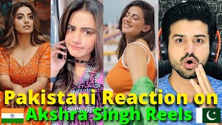 Pakistani React on Akshara Singh REELS  Reaction Vlogger [upl. by Carmelina]