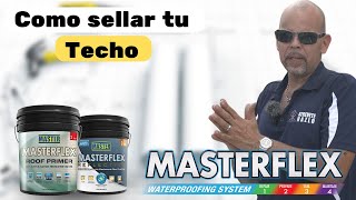 Como sellar un techo correctamente con Masterflex I Atrévete Hazlo [upl. by Brenk106]