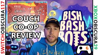 Bish Bash Bots Coop Review for Nintendo Switch Also on Xbox Playstation PC [upl. by Elma]