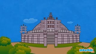 12 Amazing Facts about Sanchi Stupa  History and Facts for Kids  Educational Videos by Mocomi [upl. by Einnob]