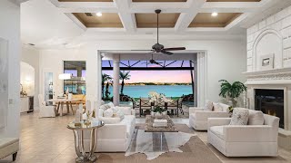 Luxury Florida Home with Private Beach in Miromar Lakes [upl. by Hadlee]