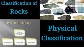 Classification of rocks  Physical classification stratified rocks unstratified rocks Shiwani Jha [upl. by Yruj]