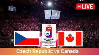 Canada vs Czech Republic  Ice Hockey Live [upl. by Serrell370]