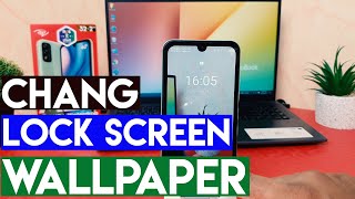 How To Change Lock Screen Wallpaper in Itel A26 [upl. by Imas245]