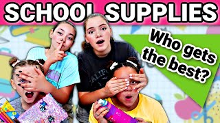 Who Gets The BEST School Supplies  Back To School  Switch Up Challenge [upl. by Nibla202]