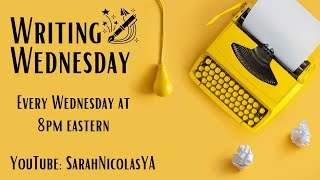 Writing Wednesday Virtual WriteIn with Bess Carnan [upl. by Elia]