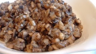 How to make a mushroom duxelle [upl. by Hepsibah728]