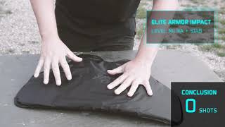 Elite Armor Impact bulletproof vest tested to the fullest [upl. by Nytsirt]