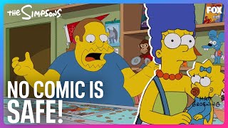 Marge Pranks the Comic Book Guy  The Simpsons [upl. by Annaerb987]