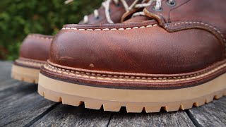 The Ultimate Red Wing Resole 1907 X Vibram [upl. by Marala272]