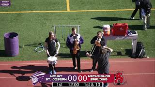 SENIOR DAY MSJ Varsity Football vs Archbishop Spalding  November 2 2024 [upl. by Athey]