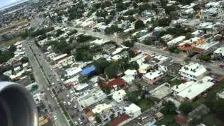 LANDING TAMPICO MEXICO A320 INTERJET [upl. by Artcele826]