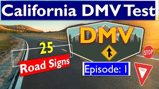 CA DMV Road Signs Practice Test 2024 trafficsigns california [upl. by Ahsan]