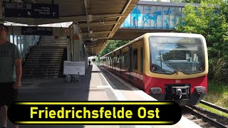 SBahn Station Friedrichsfelde Ost  Berlin 🇩🇪  Walkthrough 🚶 [upl. by Monarski]