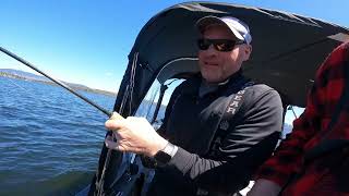 Sebago Lake Guide Services  IceOut Rangeley Lake 2024 [upl. by Florie]