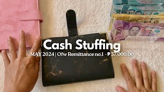 CASH STUFFING  ₱3700000  OFW REMITTANCE NO1🇨🇦 PAYABLES BILLS AND EXPENSES  CASH ENVELOPE [upl. by Amocat]