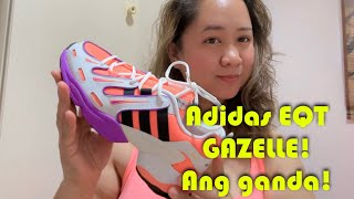 Adidas EQT GAZELLE EE7743  Gamitin nating pang takbo sa kanya shoes adidas [upl. by Varuag]